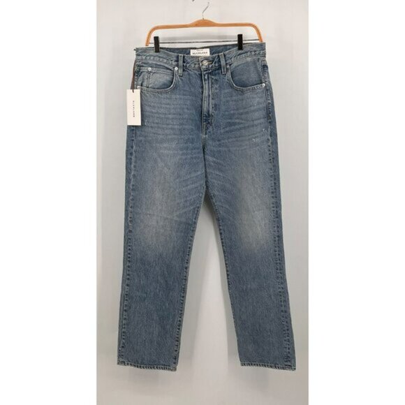 SLVRLAKE London High Rise Straight Jeans Size 31 Heartache Wash - Picture 4 of 16